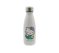 CyP Brands Hello Kitty, Sanrio, bottiglia, bottiglia d'acqua, tanica, borraccia oroscopo, scorpione, 550 ml, colore bianco, prodotto ufficiale