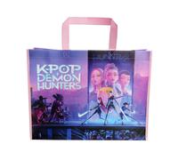 CYP Brands - K-Pop Demon Hunters Shopping Bag, Multicoloured, Saja Boys, Derpy,