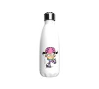 CyP Brands- Me!Humanity Bottiglia in acciaio bianco da 550 ml Skater