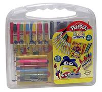 CYP BRANDS- Maletín de Dibujo 40 Piezas Play Doh Valigetta, Multicolore, Estándar, GS-40-PD