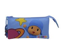 CyP Brands-Pocoyó, astuccio porta oggetti, materiale scolastico, prescolare, multicolore, prodotto ufficiale