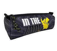 Pokémon, Portatutto con Cerniera, Prodotto Ufficiale Pokémon, Colore Grigio (CyP Brands)