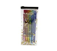 CYP BRANDS RAINBOW HIGH - Set di 5 Penne Profumate con Gel e Glitter, Materiale Scolastico