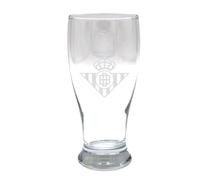 CyP Brands Real Betis - Bicchiere da birra, capacità 565 ml, vetro, trasparente, prodotto ufficiale