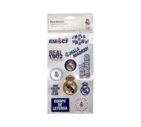CyP Brands-Real Madrid, adesivi, adesivi, rimovibili, multicolore, prodotto ufficiale