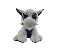 CyP Brands - Real Madrid, peluche, drago, 25 cm, colore bianco, prodotto ufficiale
