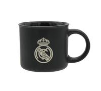 CyP Brands - Real Madrid, tazza in ceramica, stoviglie, colazione, tazze originali, colore nero, prodotto ufficiale