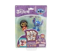 CyP Brands - Stitch, Toppers, Toppers per matite, Scrittura, Sorpresa, Toppers 3D, Multicolore, Prodotto ufficiale