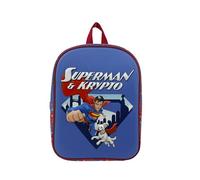 CyP Brands - Superman, Zaino per bambini, Zaino scolastico, Misure 30 cm, Materiale scolastico, Colore blu, Prodotto ufficiale