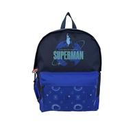 CyP Brands - Superman, Zaino per la scuola, Borse, Colore blu, Prodotto ufficiale