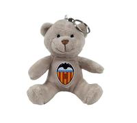 CyP Brands - Valencia, portachiavi, chiavi, ciondolo per zaino, peluche, orsacchiotto, colore beige, prodotto ufficiale