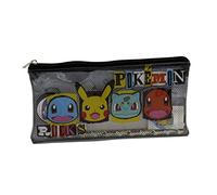POKÉMON - Astuccio per Matite per Giovani, 5 Pezzi, con Cerniera, Trasparente (CyP Brands)