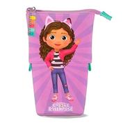 CYPBRANDS Gabby- Case, calice, borsone, custodia espandibile, Gabby, Pandy Patitas, colore viola, prodotto ufficiale (marchi CyP)