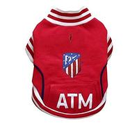 CYPBRANDS Atletico DE Madrid - Felpa per Cane o Gatto, 5 Taglie Disponibili, Attrezzatura della Squadra, Taglia XXS, Alta qualità, Prodotto Ufficiale (Marchi CyP)