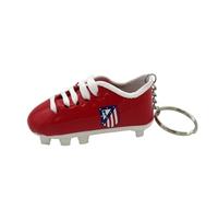 CYPBRANDS - Atlético de Madrid, portachiavi, ciondolo per zaino, accessorio per borsa, orso, maglietta dell'Atlético de Madrid, colore marrone, prodotto ufficiale