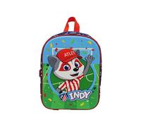 CYPBRANDS - Atletico Madrid,Zaino, Borsa, Materiale scolastico, Prescolare, Indy, accessori, Multicolore, Prodotto Ufficiale