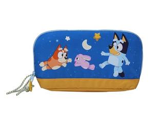 CYPBRANDS-Bluey- Beauty Case, Astuccio multiuso, Accessori, Borsa per il trucco, Blu, Prodotto ufficiale