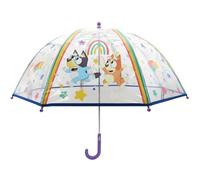 CYPBRANDS - Bluey - Ombrello per bambini, Bubble, Trasparente, Ombrello manuale, 48 cm, Multicolore, Prodotto ufficiale