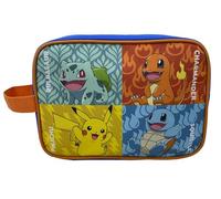 CYPBRANDS Borsa da Toilette Pokemon Kanto Starters, Borse Unisex Kids, Multicolore, One Size