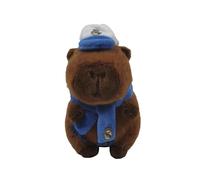 CYPBRANDS - Capibara di peluche del Real Madrid con cappello, bambola morbida e coccolosa, 20 cm, regalo originale per bambini e adulti