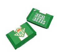 CYPBRANDS CyP Brands-Betis- Portafoglio, portamonete, portafoglio, portafoglio per ragazzi con velcro, colore verde, prodotto ufficiale