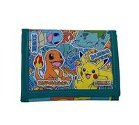 CYPBRANDS CyP Brands-Pokémon- Portafoglio, portamonete, portafoglio, Colori urbani, Multicolor, Pikachu, Squirtle, Charmander, Bulbasaur, Prodotto ufficiale