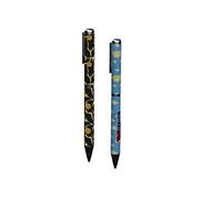 CYPBRANDS Dragon Ball - Set di 2 penne per bambini e ragazzi, Materiale scolastico, Confezione regalo, Metallico, Multicolor, Prodotto ufficiale (marchi CyP)