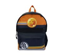 CYPBRANDS - Dragon Ball, Zaino per ragazzi, adattabile al trolley, Goku, materiale scolastico, zaino, colore nero, prodotto ufficiale