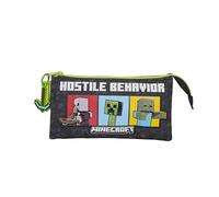 CYPBRANDS Estuche, Astuccio Unisex-Bambini e Ragazzi, Nero, M