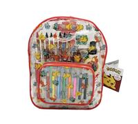 CYPBRANDS Zaino attività Pokemon 42pz, Unisex-Adulto, Multicolore (Multicolore), Taglia Unica