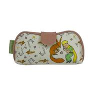 CYPBRANDS Il Piccolo Principe Custodia per Occhiali-Little Prince Fox Collection, Unisex-Bambini e Ragazzi, Beige, Talla única