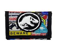 CYPBRANDS Jurassic World - Portafoglio, Portafogli, accessori, Multicolore, unisex, prodotto ufficiale