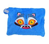 CYPBRANDS - K-Pop Demon Hunters, Derpy, Trousse da toilette, Portamonete, Borsa, Astuccio, Peluche, Viola, Prodotto ufficiale