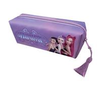 CYPBRANDS - K-Pop Demon Hunters, Huntrix, Astuccio, Pochette con nappa, Beauty Case, Materiale scolastico, Viola, Prodotto ufficiale