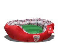 CYPBRANDS Letto per Animali Taglia L Sevilla FC, Rosso