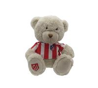 CYPBRANDS Marchi CyP - Atlético de Madrid, peluche, orso, bambola, maglietta dell'Atlético de Madrid, colore marrone, prodotto ufficiale