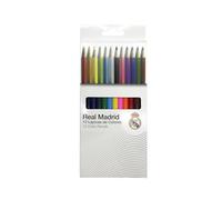 CYPBRANDS Marchi CyP - Real Madrid, Matite colorate, Colori, Matite, Artigianato, Attività creative, Multicolor, Prodotto ufficiale