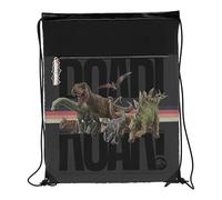 CYPBRANDS Jurassic World Roar Sacco, Zaino Unisex-Bambini e Ragazzi, Grigio, Talla única