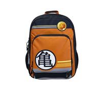 CyP Brands - Dragon Ball, Zaino, Zaino Scuola, Adattabile al Trolley, Colore Nero, Prodotto Ufficiale