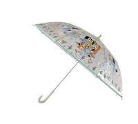 CYPBRANDS Ombrello Manuale Trasparente Bluey 48 cm, Sport, Multicolore, Talla única