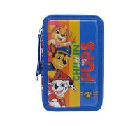 CYPBRANDS - Paw Patrol, Astuccio triplo, Paw Patrol, Forniture scolastiche, Astuccio a tre piani. Multicolore, Prodotto ufficiale