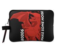 CYPBRANDS - Pokémon - Beauty Case, Borsa da viaggio, Unisex, Nero, Borsa per scarpe, Charizard, Prodotto ufficiale