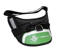 CYPBRANDS Real Betis Balompié, Pettorina per Cani Imbottita Rinforzata, Taglia L, Prodotto Ufficiale Real Betis Balompié, Poliestere, Verde (Marchi CyP)