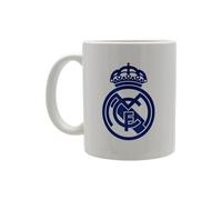 CyP Brands - Real Madrid, tazza in ceramica, stoviglie, colazione, tazze originali, colore bianco, prodotto ufficiale