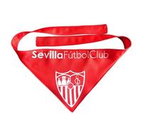 CYPBRANDS Sevilla CF - Bandana per Animali Domestici, Bandana per Cani di Taglia Grande, Media e Piccola, Colori della Squadra, Taglia Unica, Prodotto Ufficiale da (Marchi CyP)