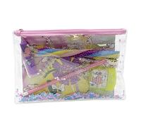 CYPBRANDS Snoopy-Set portapenne Jumbo con Accessori di cancelleria, Unisex-Bambini e Ragazzi, Multicolore, Talla única