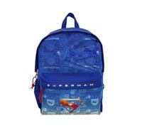 CYPBRANDS - Superman, Zaino per la scuola, Borse, Colore blu, Prodotto ufficiale
