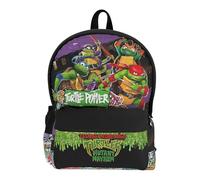 CYPBRANDS Tortugas Ninja Mochila Juvenil Adaptable A Trolley-Mutants, Zaino Unisex-Bambini e Ragazzi, Multicolore, Talla única