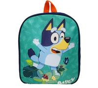 CYPBRANDS Zaino per bambini, 30 x 24 cm, zaino per bambini e ragazze, regalo di compleanno, Natale, re, materiale scolastico, ritorno a scuola, zaino Bluey, colore verde (MC-516-BY), Verde, 30x24cm