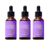 Cyperglow - siero cutaneo di cyperus rotundus, olio di cyperus rotundus per la depilazione, olio di cyperglow da 60 ml, idrata e calma la pelle, non irritante per tutti i tipi di pelle (3pcs)